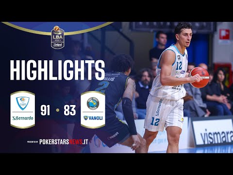 Acqua S.Bernardo Cantù - Vanoli Basket Cremona | PokerstarsNews Highlights Serie A Unipol 2025/2026
