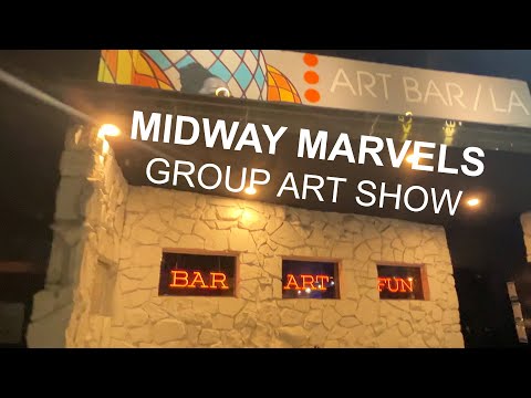 Modern Marvels Group Art show Art Bar LA in Mar Vista