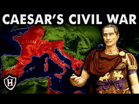 Caesar's Civil War ⚔️ (ALL PARTS 1 - 5) ⚔️  FULL DOCUMENTARY