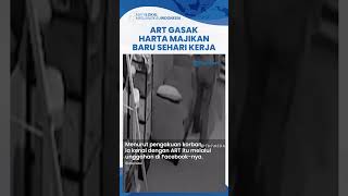 Viral ART Baru Kerja Sehari Sudah Curi Motor Majikan, Korban Ngaku Kenal Pelaku dari Facebook