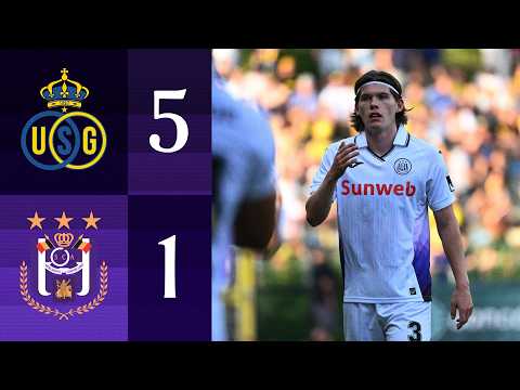 Royale Union Saint-Gilloise Bruxelles 5-1 RSC Royal Sporting Club Anderlecht Bruxelles
