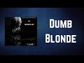 Dolly Parton - Dumb Blonde (Lyrics)