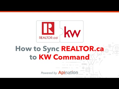 How to Sync Realtor.CA leads into KW Command - using Google Sheets Sync from API Nation