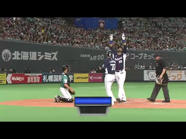 【3回表】ホームランキング独走!! ライオンズ・メヒア 追撃の15号ソロアーチ!! 2016/5/14 F-L