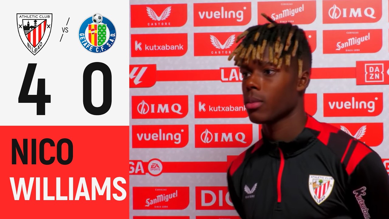 Athletic Club 4 - 0 Getafe CF highlights