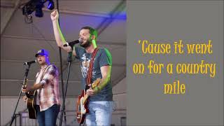 Walker McGuire -Best Kinda Bad- Lyrics On Screen