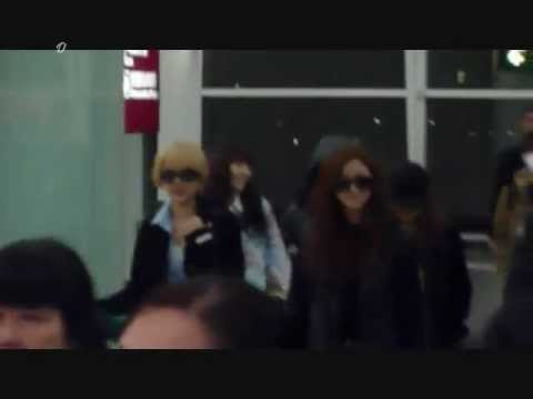130105 4Minute @香港國際機場離境大堂 fancam