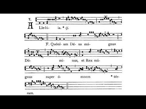 Gregorian Chant - Julian D. Jankowski - 15th Sunday after Pentecost - Alleluia