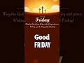 Good Friday Whatsapp Status 2024 Good Friday Message Shorts Status Whatsappstatus Goodfriday