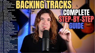 BACKING TRACKS for LIVE PERFORMANCES - COMPLETE Step by Step Guide