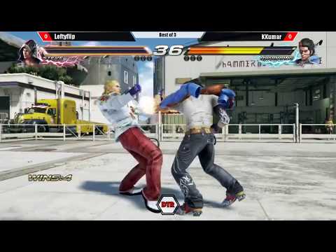 DTR:TE #33 - T7 - LeftyFlip (Steve) vs. kkumar628 (Hwoarang)