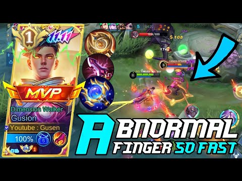 That Speed Tho Cold Enemy! Gusion Gusion Fast Hands Gameplay - Build Top 1 Global Gusion 2023 ~ MLBB