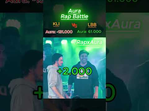 LBB vs KLI - Aura Scan 📈📉 - Part 4 #aura #rapbattle #lbb