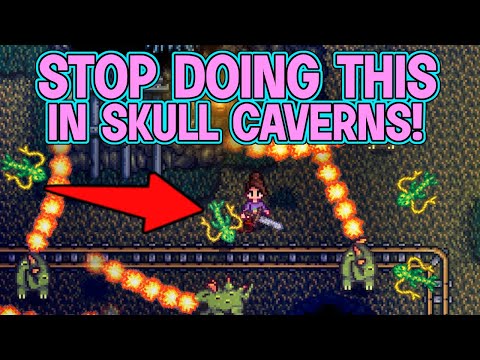 Tips and Tricks to STOP DYING in Skull Caverns! | Stardew Valley Tips