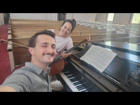 Feldman Chamber, featuring cellist, Rebecca Gilmore and Pianist, Alex Beyer.  Cellist and Pianist.