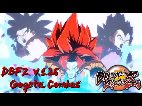 DBFZ v.1.26 - Gogeta (SSJ4) Combo Video