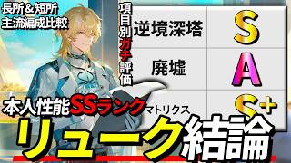 【鳴潮】結局リュークヘルセンは強いの？超使い込んだので“結論”を解説します【めいちょう/リュークヘルセン/ルパ/ロココ/散華/逆境深塔/廃墟/マトリクス】