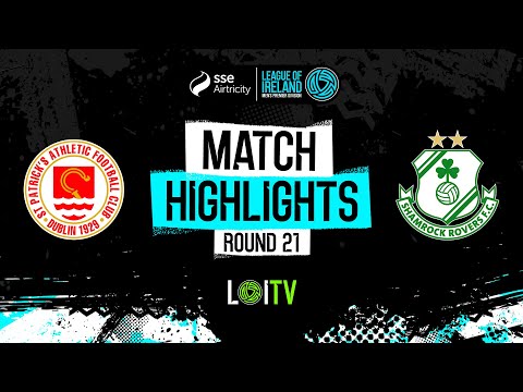 SSE Airtricity Men's Premier Division Round 21 | St Patrick’s Ath. 2-1 Shamrock Rovers |Highlights