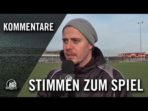 T. Rieck (Trainer Rheinsüd II) und M. Müller (Trainer Hersel) - Stimmen | RHEINKICK.TV