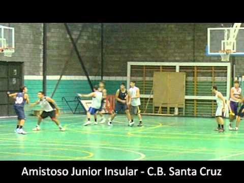 Amistoso Junior Insular - C.B. Santa Cruz