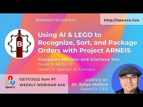 Using AI & LEGO to Recognize, Sort, and Package Bottles - OpenCV Weekly Ep 49
