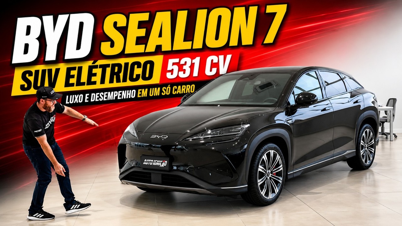 BYD SEALION 7 2027: Tudo Sobre o Novo SUV Elétrico Premium!