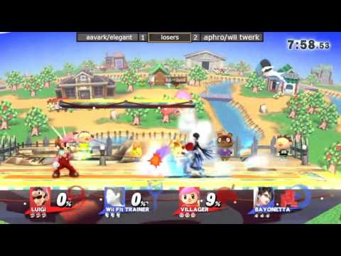 2GGT: FOW Saga - Aarvark/Elegant (Red) Vs. Aphro/Wii Twerk Trainer (Blue) Losers Side - Smash Wii U
