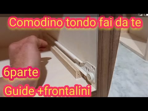 Comodino tondo fai da te guide+frontalini