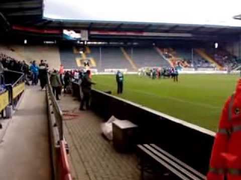 FSC Rheda E-Jugend Einlaufkinder bei Arminia Bielefeld gegen TSV 1860 München