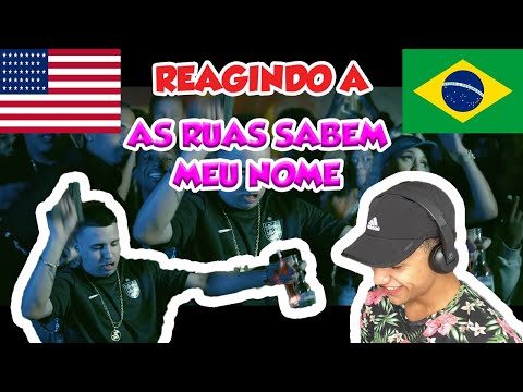 GRINGO AMERICANO REAGE A Sueth - As Ruas Sabem Meu Nome (feat. Azzy, Ryan Realcria) - Gringo React