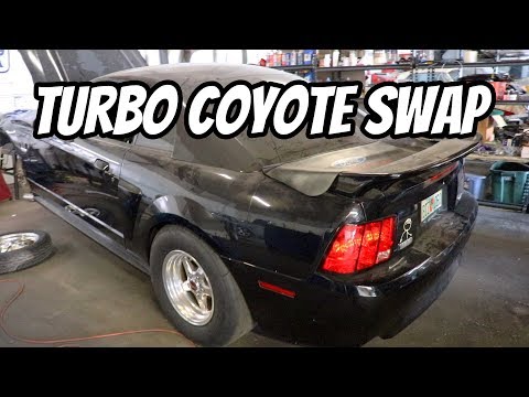 UPR Billet Differential Cover Install + Single Turbo Coyote Swap Update