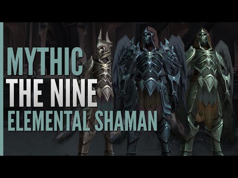 Mythic The Nine First Kill | Elemental Shaman PoV | Rain on Stormreaver