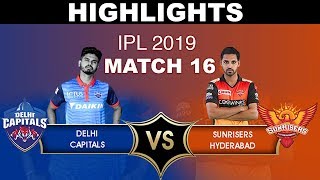 SRH vs DC Match 16th Match Highlights |  IPL 2019 Highlights Telugu | #IPL2019 | TVNXT Hotshot