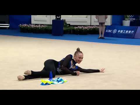 Khrystyna Pohranychna UKR Ribbon FINAL Chengdu UNIVERSITY WORLD GAMES 2023