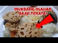 Mbah Maryono Latest Channel Mukbang Processed Lotus Root Mukbang