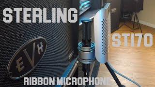 Video thumbnail for Unboxing/Demo: Sterling ST170 Active Ribbon Microphone & Sterling UMS Utility Microphone Shield by Mark Ramsey
