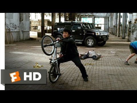 Funny movie trailers - The Spy Next Door - Bike Fight