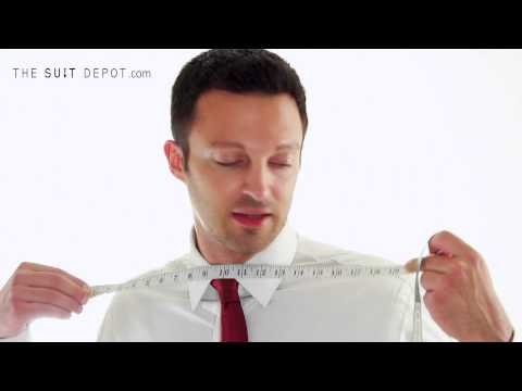 How to measure yourself to determine your suit jacket & pants size