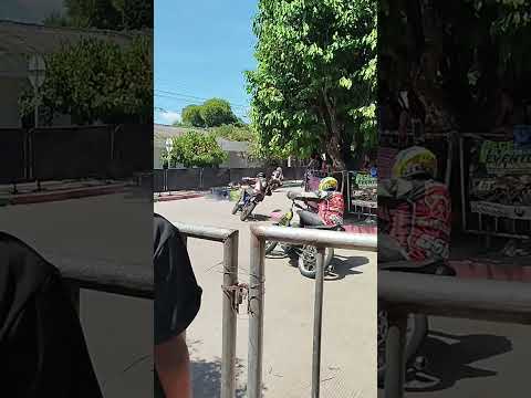 semifinales de la válida de moto velocidad en Becerril César