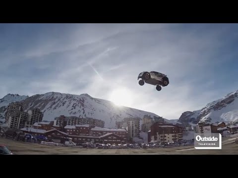 World Record Car Jump Attempt Goes Wrong | World of Adventure | Outside TV