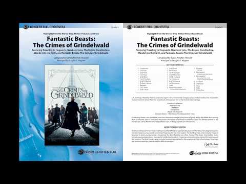 Fantastic Beasts: The Crimes of Grindelwald, arr. Douglas E. Wagner – Score & Sound