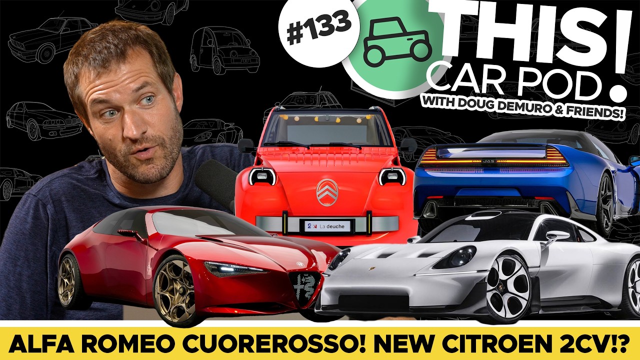 The Mission S Revealed! Citroen 2CV is Back! Alfa Romeo Making a New Sports Car? THIS CAR POD! EP133