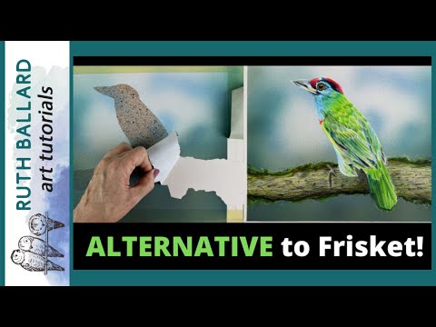 An alternative to FRISKET? A review and tutorial of an inexpensive way to mask your artwork!