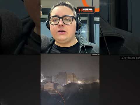 Temporal com granizo provoca estragos na zona sul do RS | Gaúcha Hoje