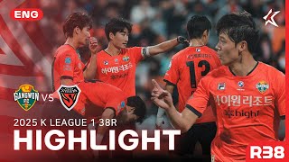 Download lagu [ENG] K LEAGUE 1 R38 Gangwon vs Pohang 5Min H/L mp3