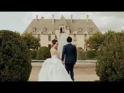 Sculpting with time production. Oheka Castle wedding