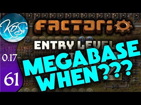 Factorio 0.17 Ep 61: THIS IS WHEN - Entry Level to Megabase 2 - Tutorial Let's Play, Gameplay