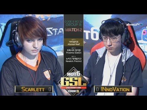 [2017 GSL Season 3]Code S Ro.32 Group B Match2 Scarlett vs INnoVation