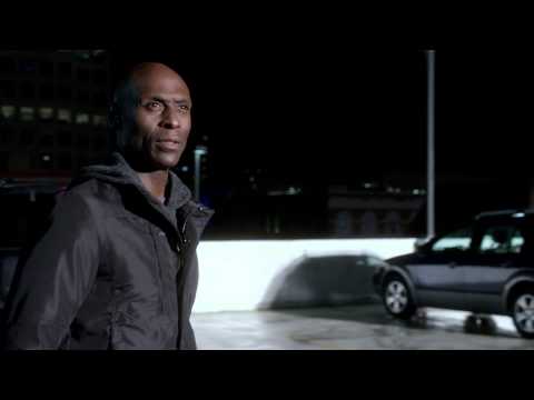 Fringe 4x21 - Parking lot where Broyles sees Jones's beam