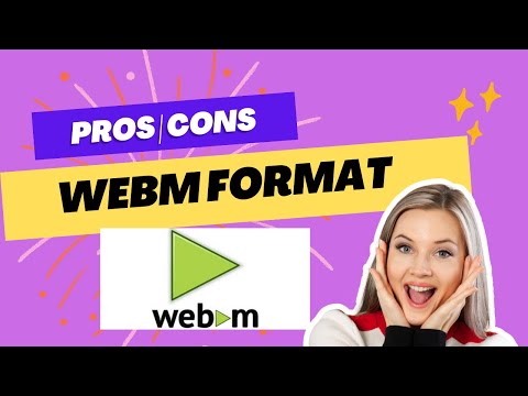 Pros and Cons of WEBM Format | Advantages & Disadvantages of WEBM container File Format